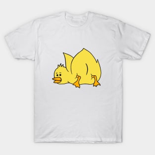 Duckie Buttie | Cute Yellow Duck Butt T-Shirt